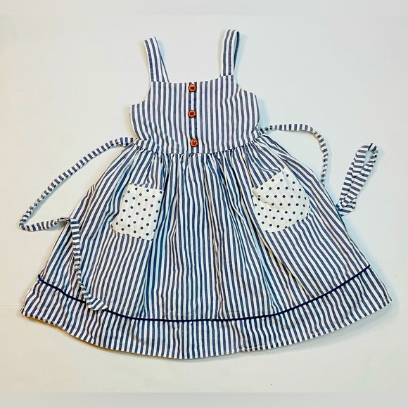 SweetHoney Other - Girls Size 5. SweetHoney Dress. Navy And White Stripe. Euc